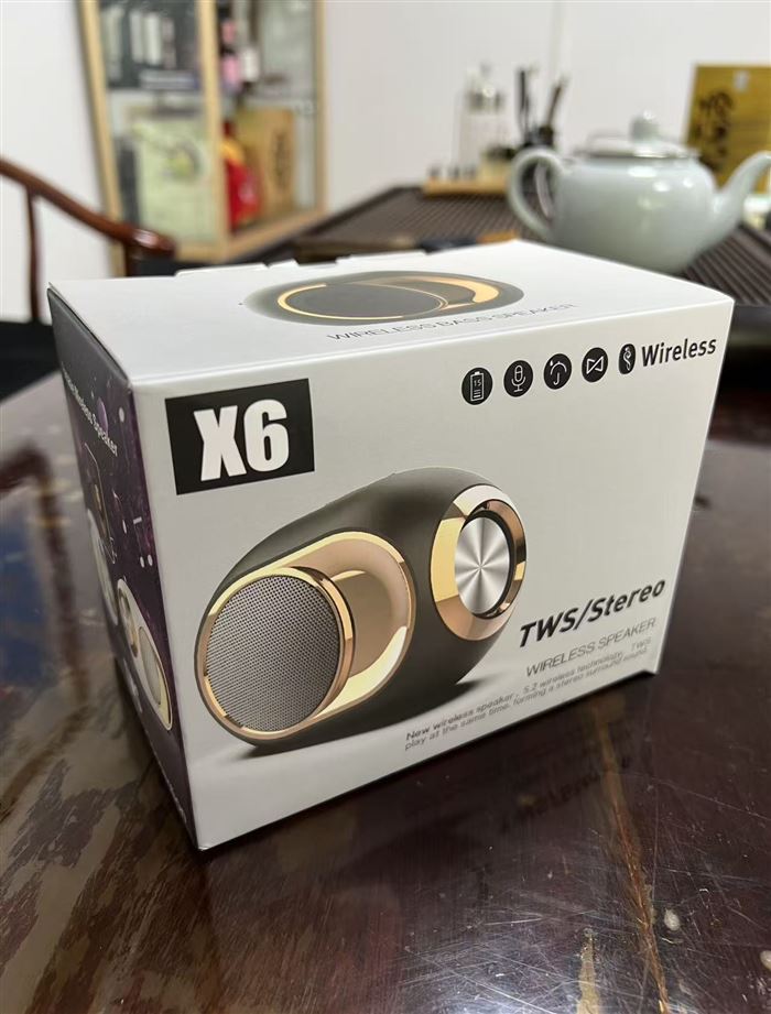 X6 TWS Bluetooth speaker size 15 5× 9 5&#