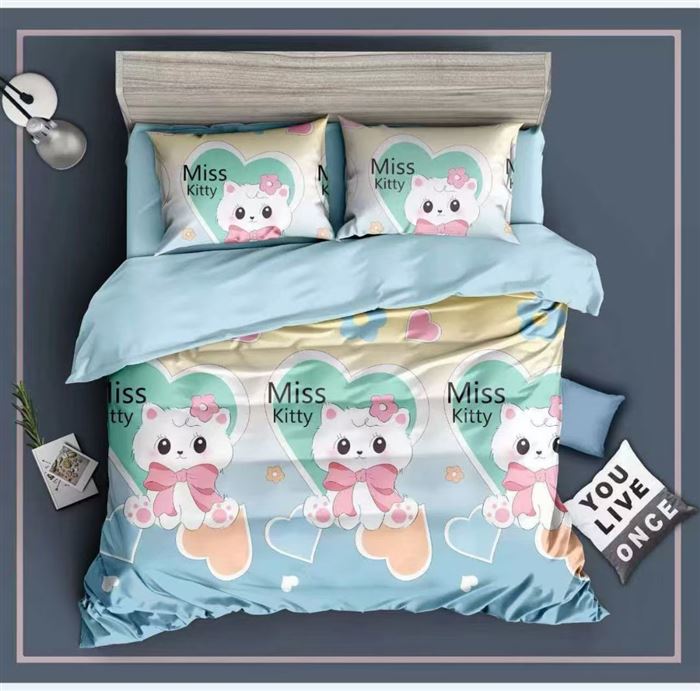 5000 pcs kids' washed cotton spring/fall sheets