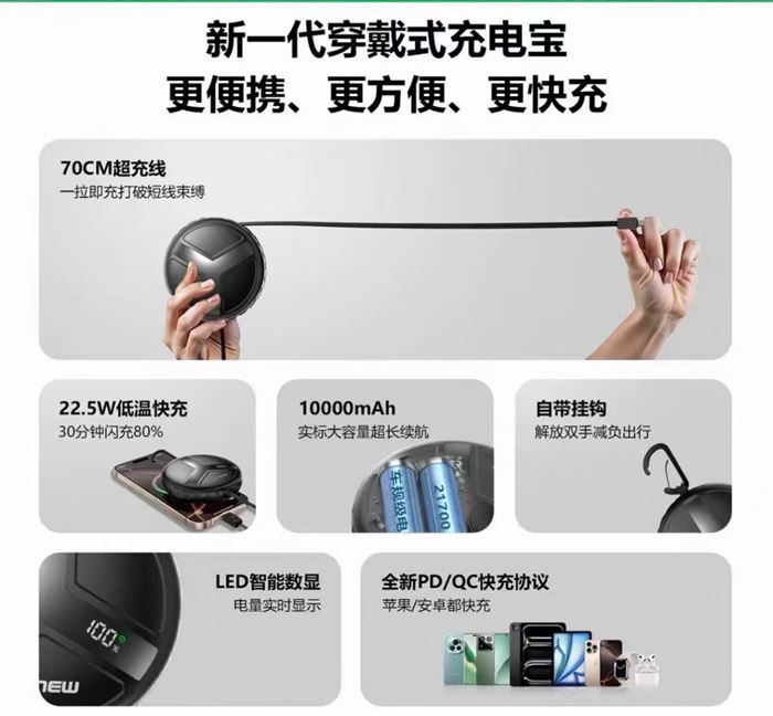 Portable power bank type➕ 217