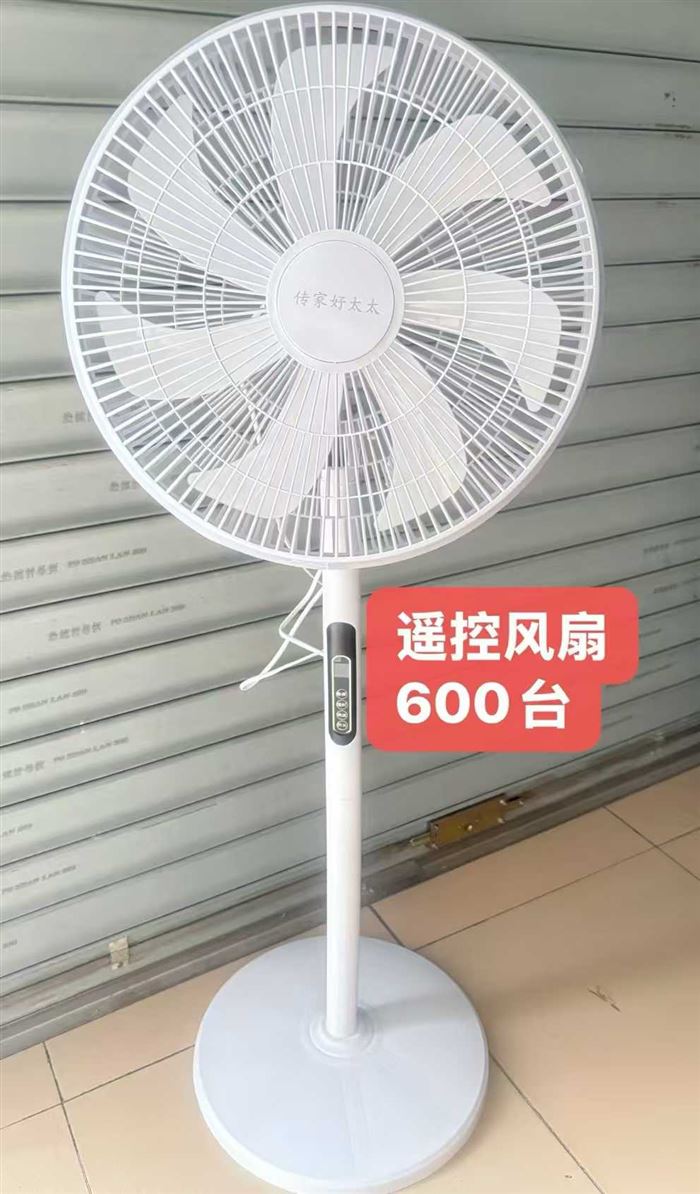 Stand fan 600 units low price